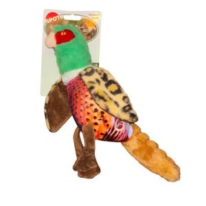 SPOT Bird‎ Calls Dog Toy | Pheasant With Sound | Plush Squeeze | NWT